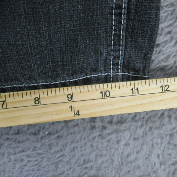 Southpole Shorts Mens 34 Black Hi Rise Y2K Skater 90's Grunge Baggy Streetwear - Picture 8 of 14